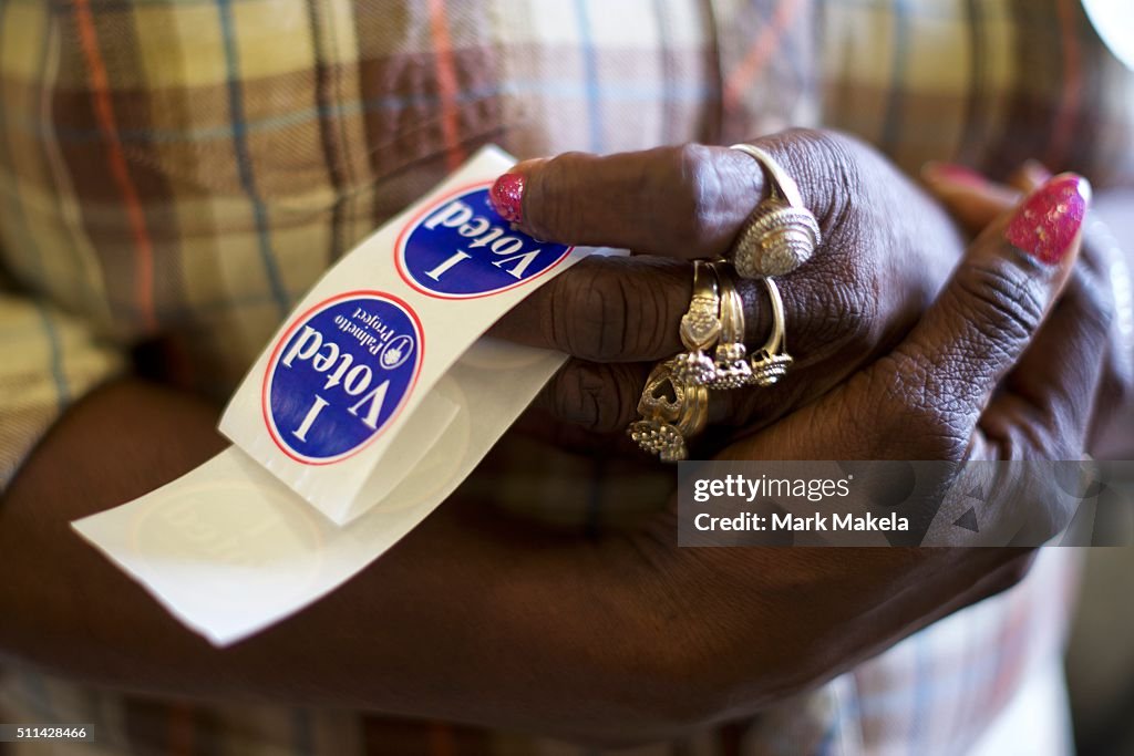 South Carolina Voters Take Part In The State's Republican Primary