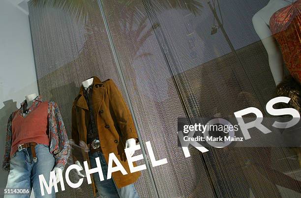 An exterior view of the new Michael Kors store on Rodeo Drive is shown August 4, 2004 in Beverly Hills, California.