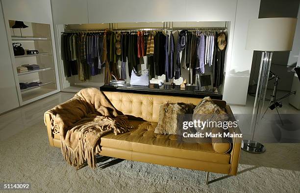 An interior image of the new Michael Kors store on Rodeo Drive is shown August 4, 2004 in Beverly Hills, California.