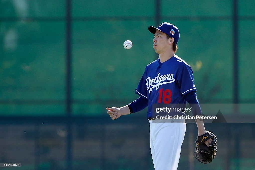 Los Angeles Dodgers Workout