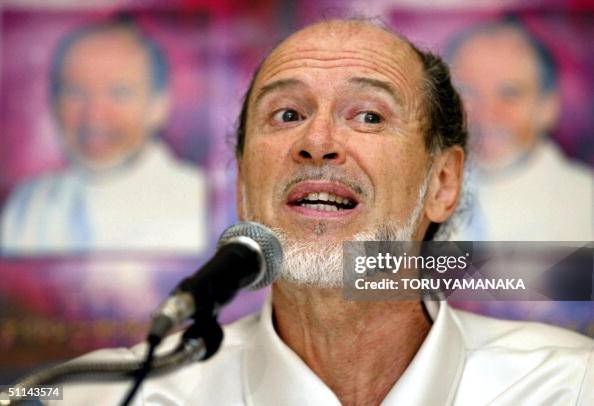 Raelian movement founder Claude Vorilhon, also known as Rael, answers ...