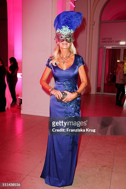 Marion Vedder attends the Bal Masque 2016 on February 20, 2016 in Hamburg, Germany.