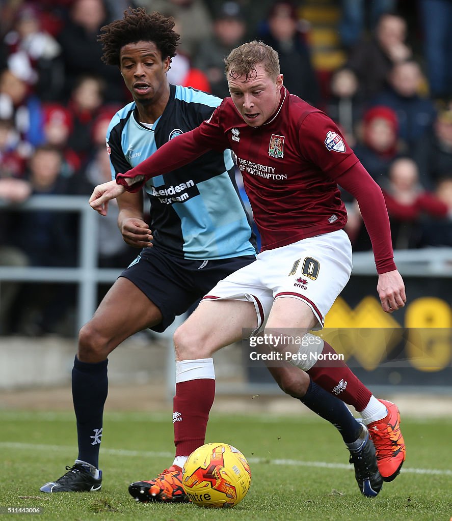 Northampton Town v Wycombe Wanderers - Sky Bet League Two