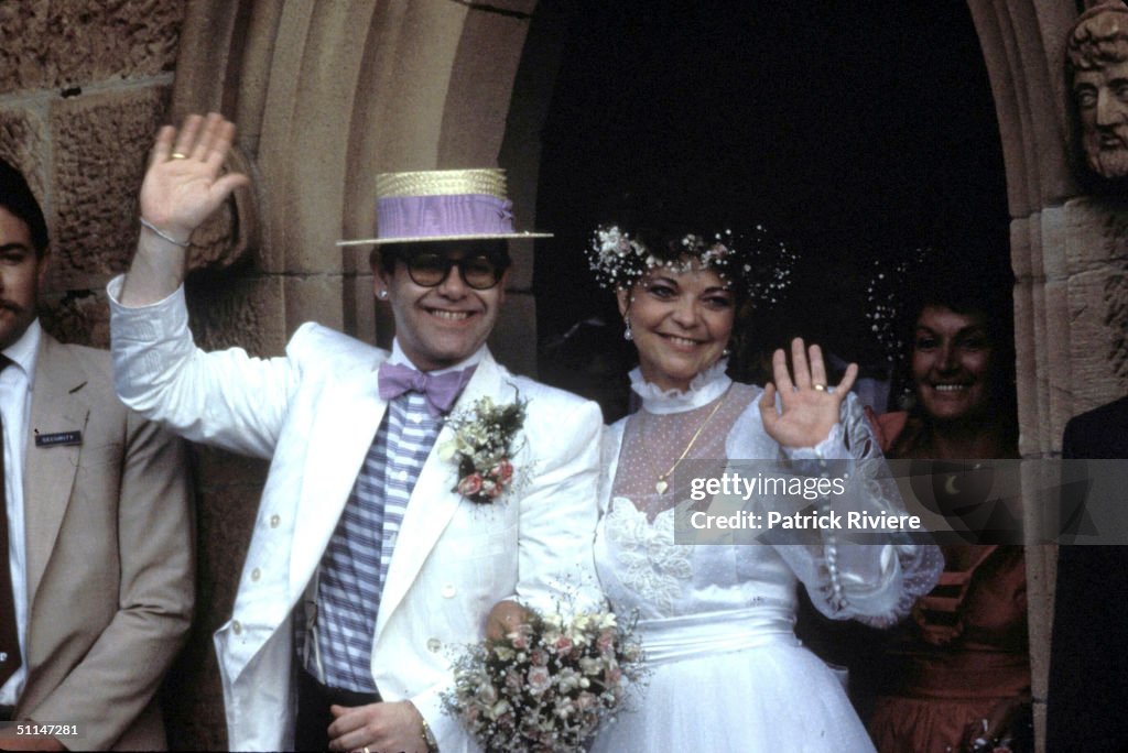 Elton John and Renate Blauel 's Wedding