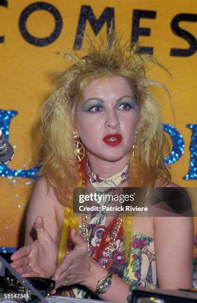 CYNDI LAUPER.