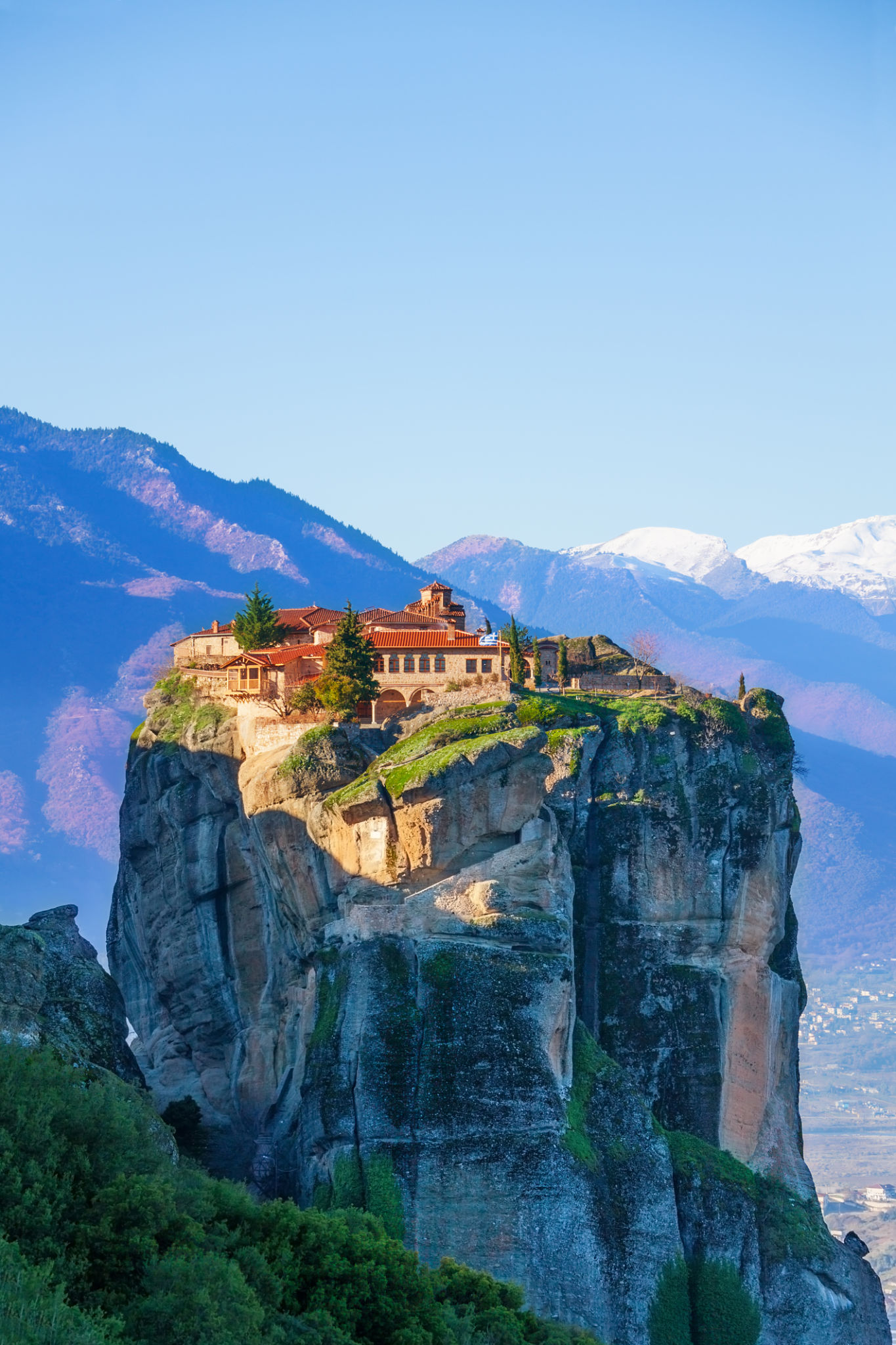 winter greece