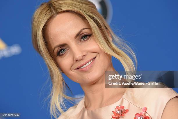 Actress Mena Suvari arrives at the 68th Annual Directors Guild of America Awards at the Hyatt Regency Century Plaza on February 6, 2016 in Los...