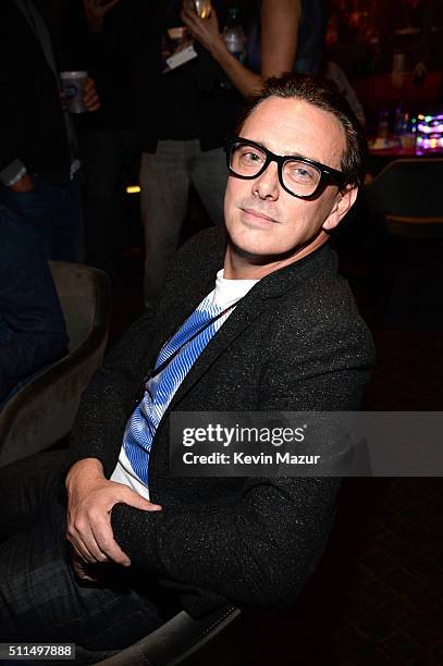 Actor Donovan Leitch backstage during the first ever iHeart80s Party at The Forum on February 20, 2016 in Inglewood, California.