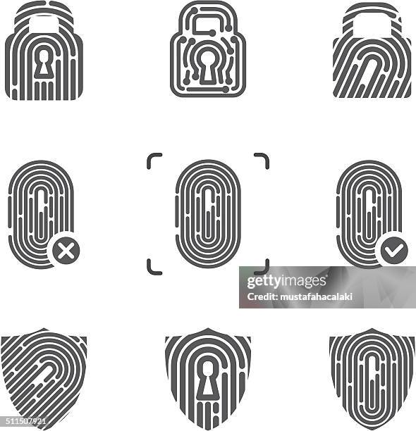 Finger Pin 75 Fingerprint Keyhole Stock Photos, High-Res Pictures, and Images ...