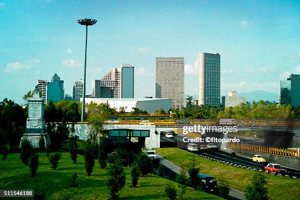 hotel area in polanco, mexico city - bosque de chapultepec stock-fotos und bilder