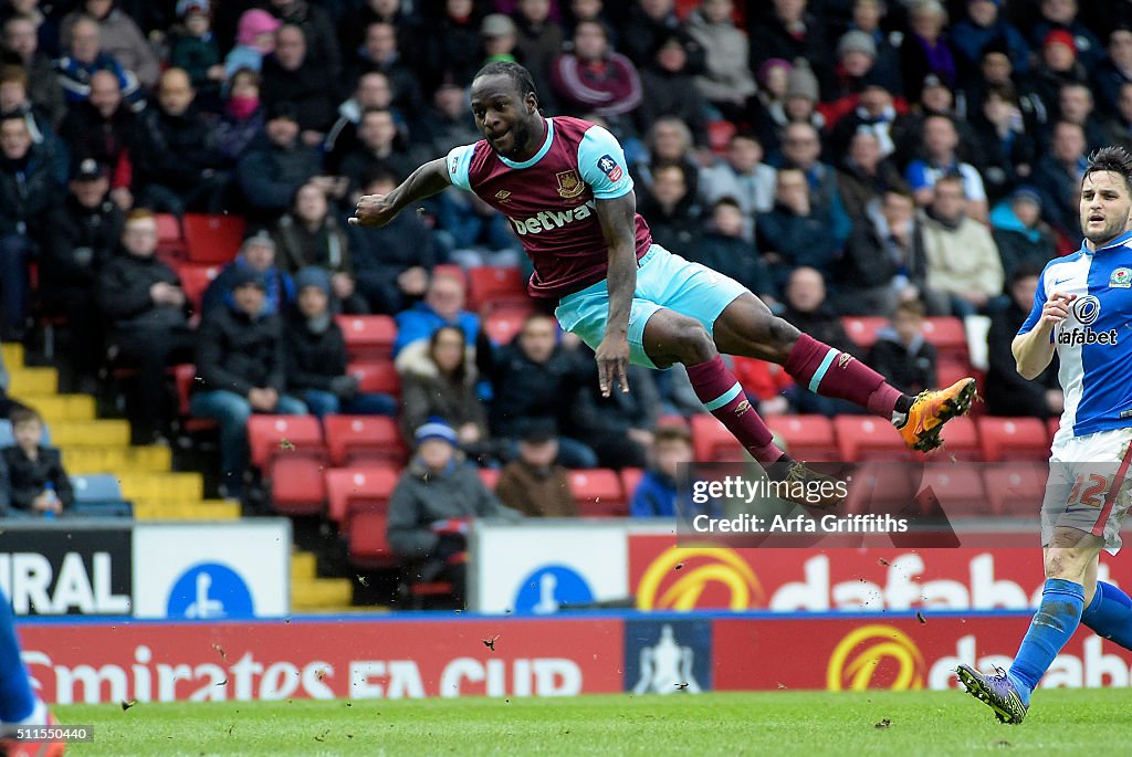 Blackburn Rovers v West Ham United - The Emirates FA Cup Fifth Round