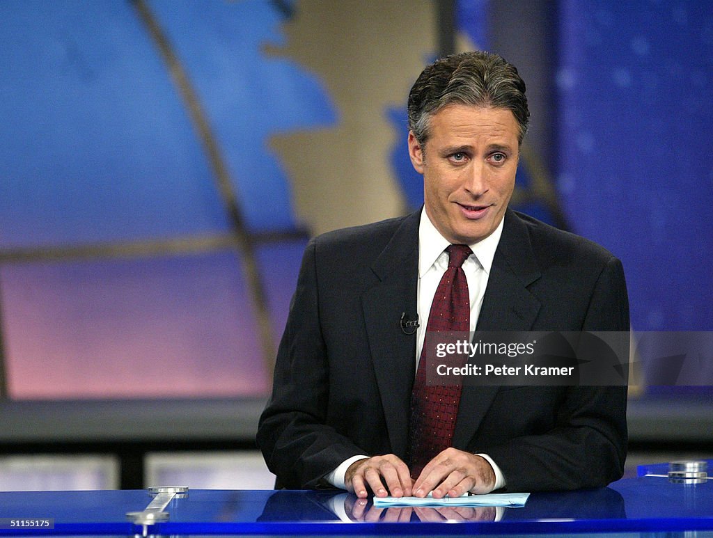 Bill Clinton Appears On The Daily Show With John Stewart