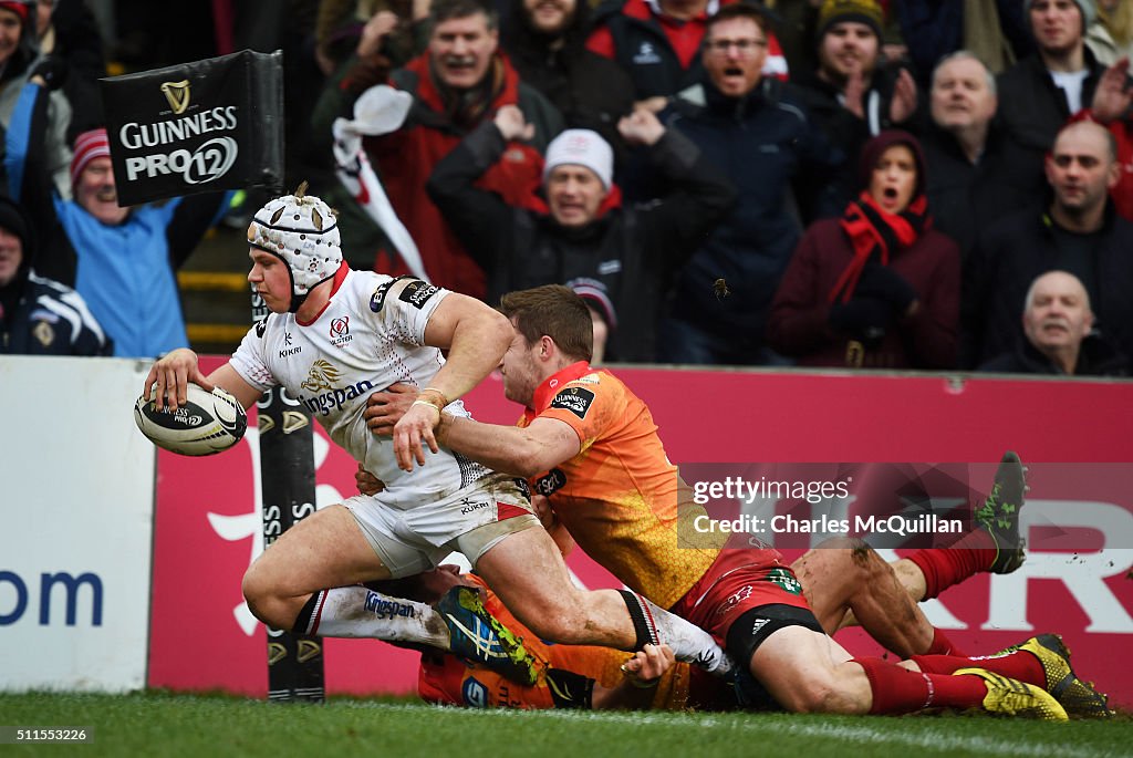 Guinness Pro12 - Ulster Rugby v Scarlets