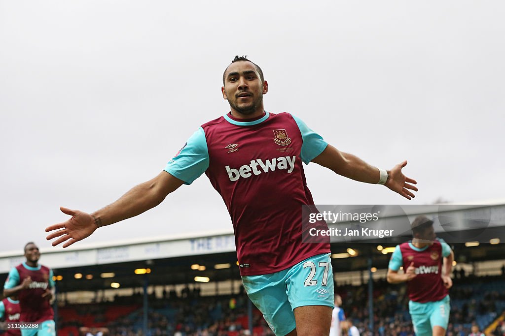 Blackburn Rovers v West Ham United - The Emirates FA Cup Fifth Round