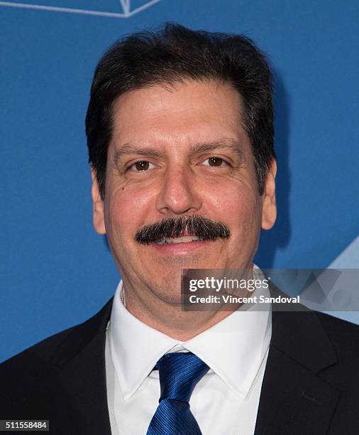 George A. Flores attends the 52nd Annual Cinema Audio Society Awards at Millennium Biltmore Hotel on February 20, 2016 in Los Angeles, California.