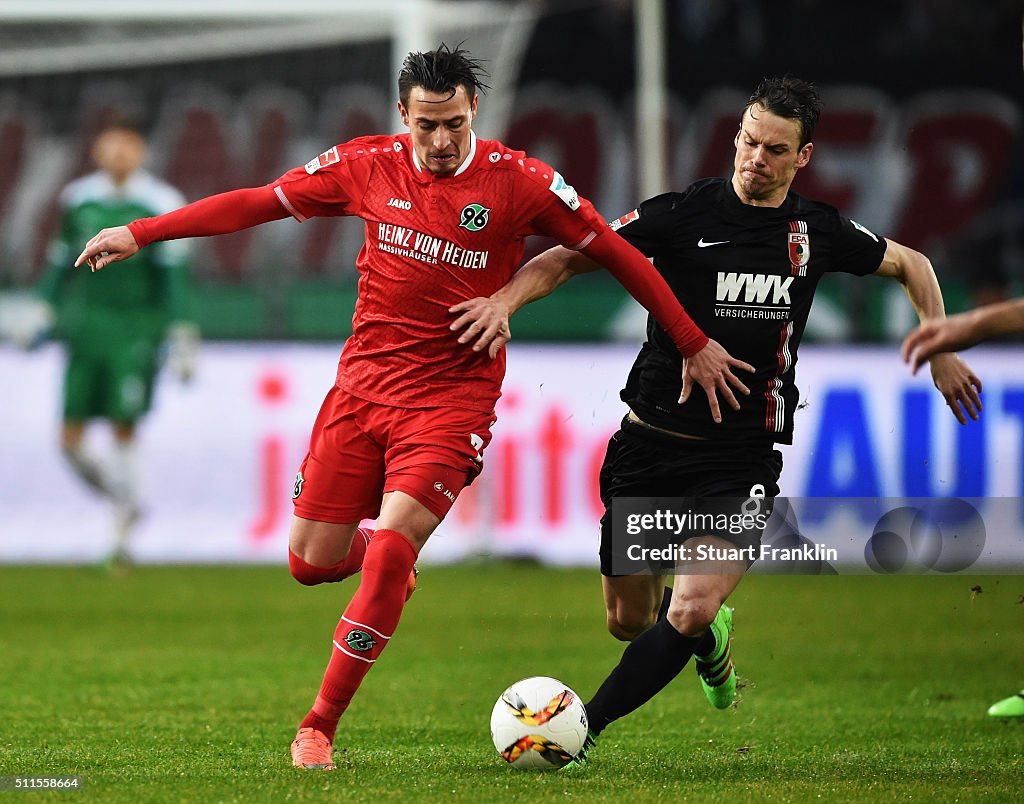 Hannover 96 v FC Augsburg - Bundesliga