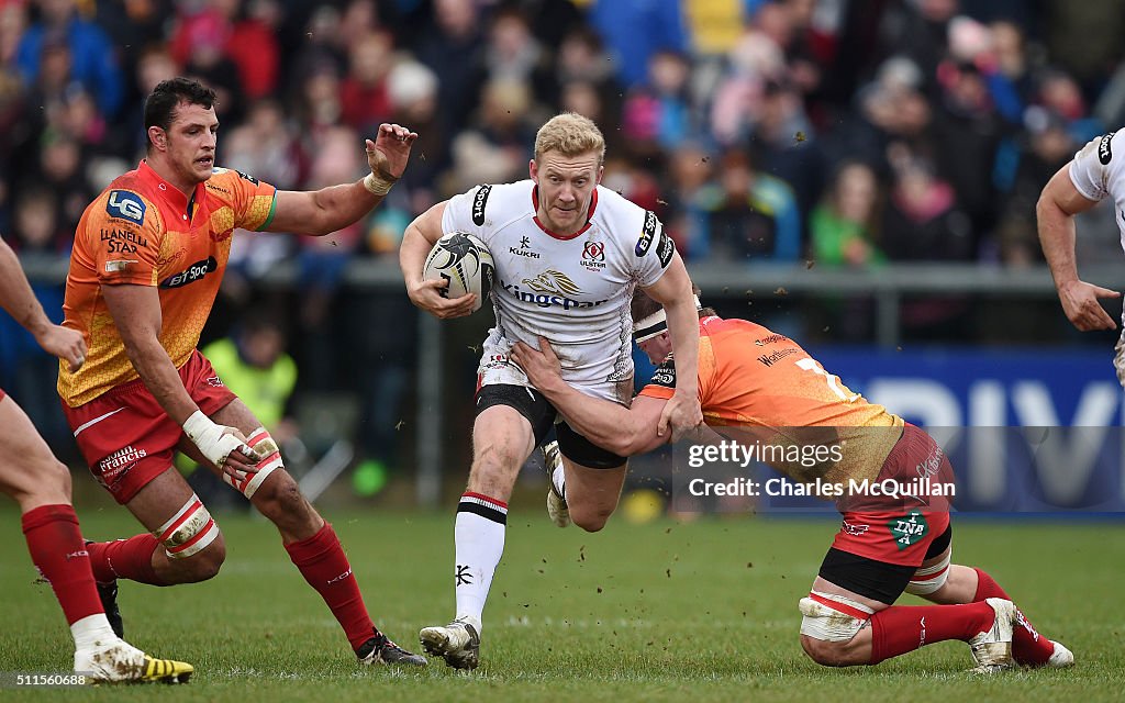Guinness Pro12 - Ulster Rugby v Scarlets