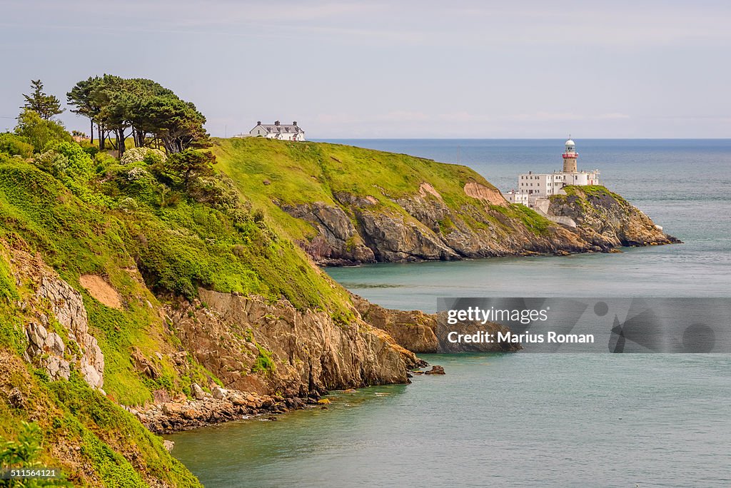 Bailey Lighthouse, Howth Head, Dublin, Ireland.