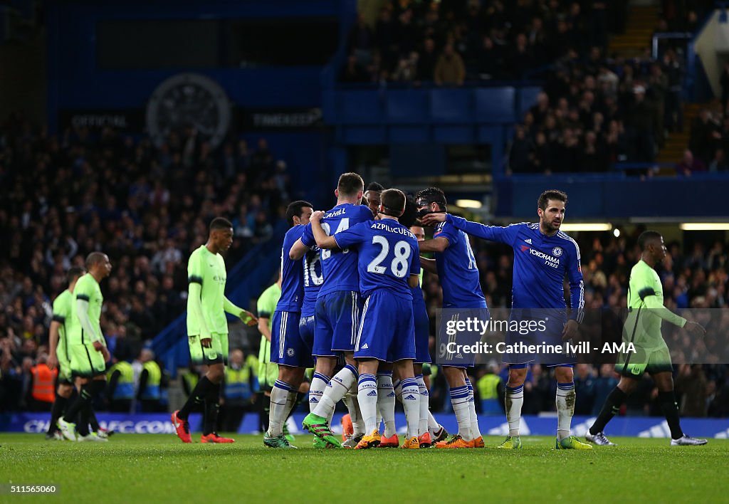 Chelsea v Manchester City - The Emirates FA Cup Fifth Round