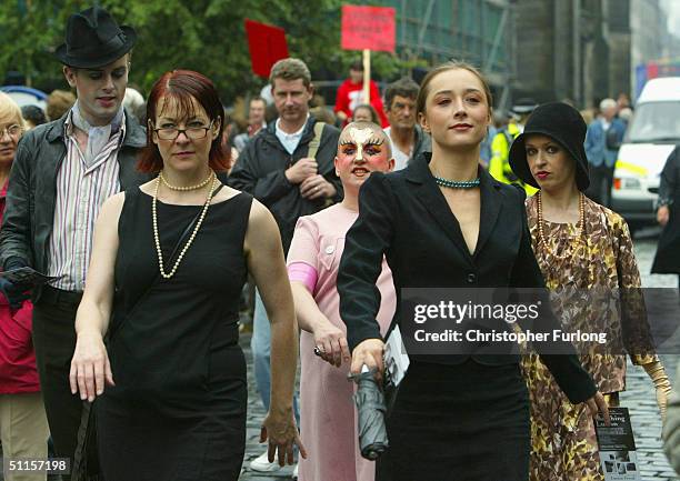 Street performers and show promoters haunt the streets of Edinburgh's Old Town, all desperate to draw crowds to one of hundreds of performances...
