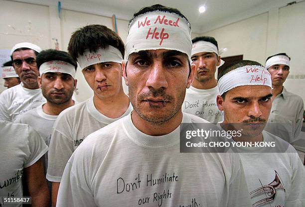 Thread Hunger 13 Hunger Thread Strike Stitch Sewn Refugee Stock Photos, High-Res ...