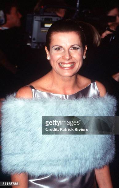 Susie Elelman at The Logie Awards 1999 at the Crown Casino in Melbourne. .