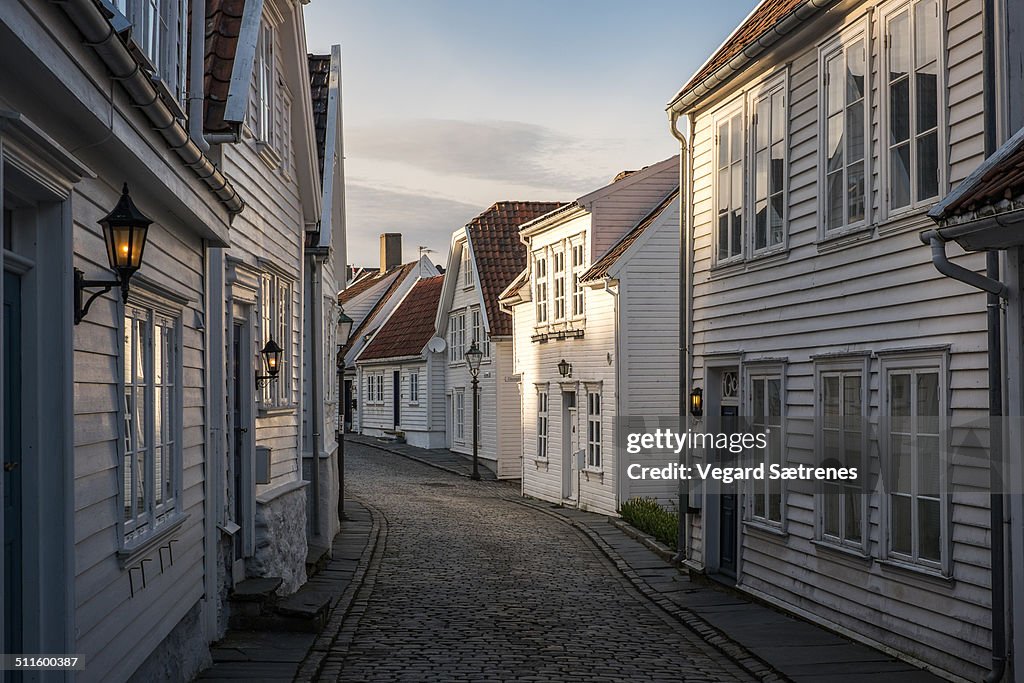 Late afternoon in Old Stavanger