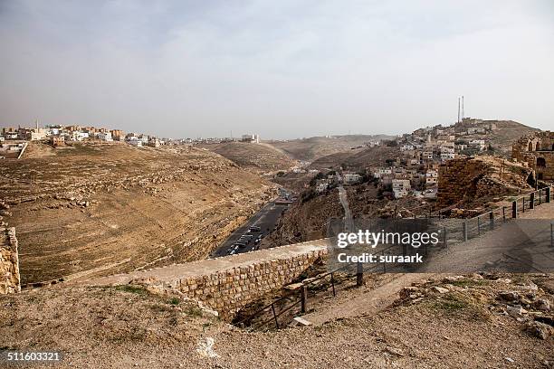 kerak castle, jordan - karak fotografías e imágenes de stock