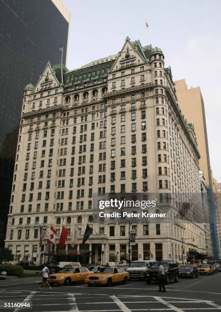 The Plaza Hotel is seen August 11, 2004 in New York City.