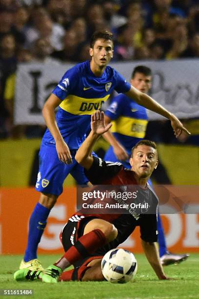 Denis Rodriguez of Newell's during the 4th round match between Boca Juniors and Newell's Old Boys as part of the Torneo Transicion 2016 at Alberto J...