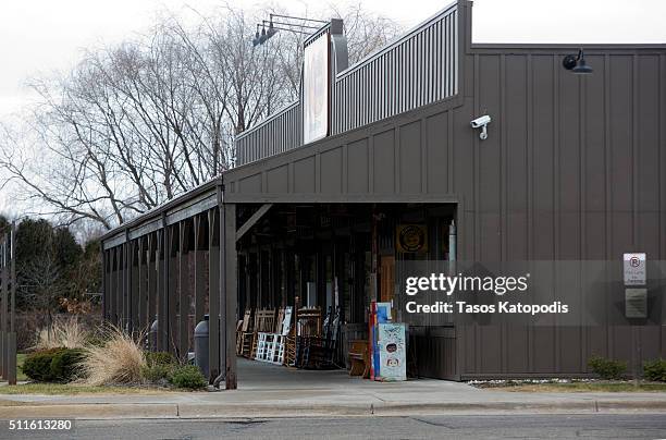 General view of the Cracker Barrel where a gunman went on a shooting rampage, on February 21, 2016 in Kalamazoo, Michigan. Authorities said that a...