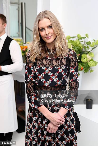 Donna Air attends as rewardStyle host a London Fashion Week Party at IceTank on February 21, 2016 in London, England.