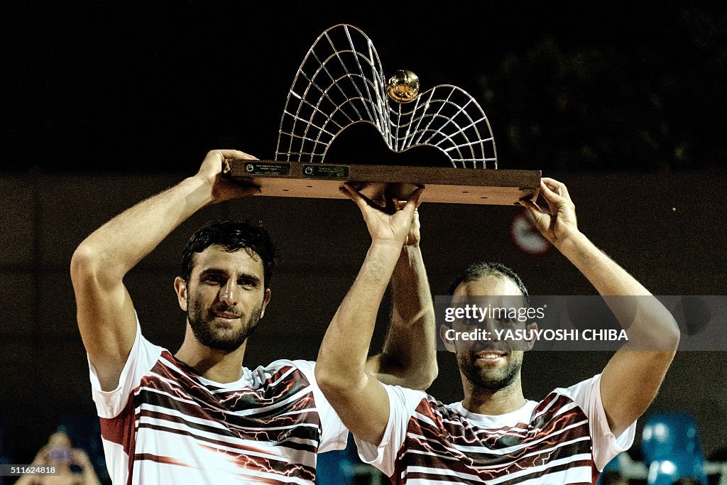 TENNIS-BRAZIL-RIO OPEN-MEN DOUBLES-CABAL-FARAH