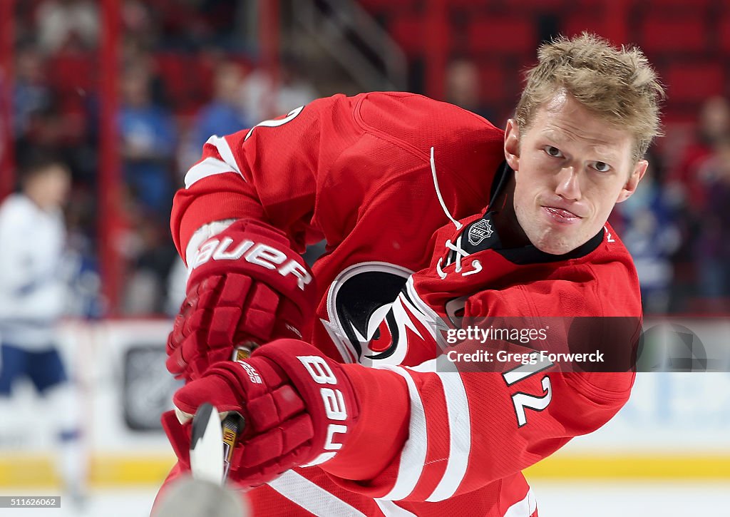 Tampa Bay Lightning v Carolina Hurricanes