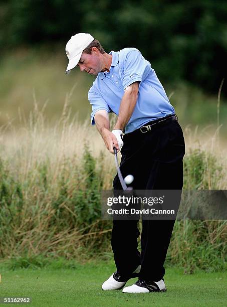 Kenneth Walker of Scotland and Springfield Royal Country Club during the third round of the Glenmuir Club Professional Championship at Southport and...