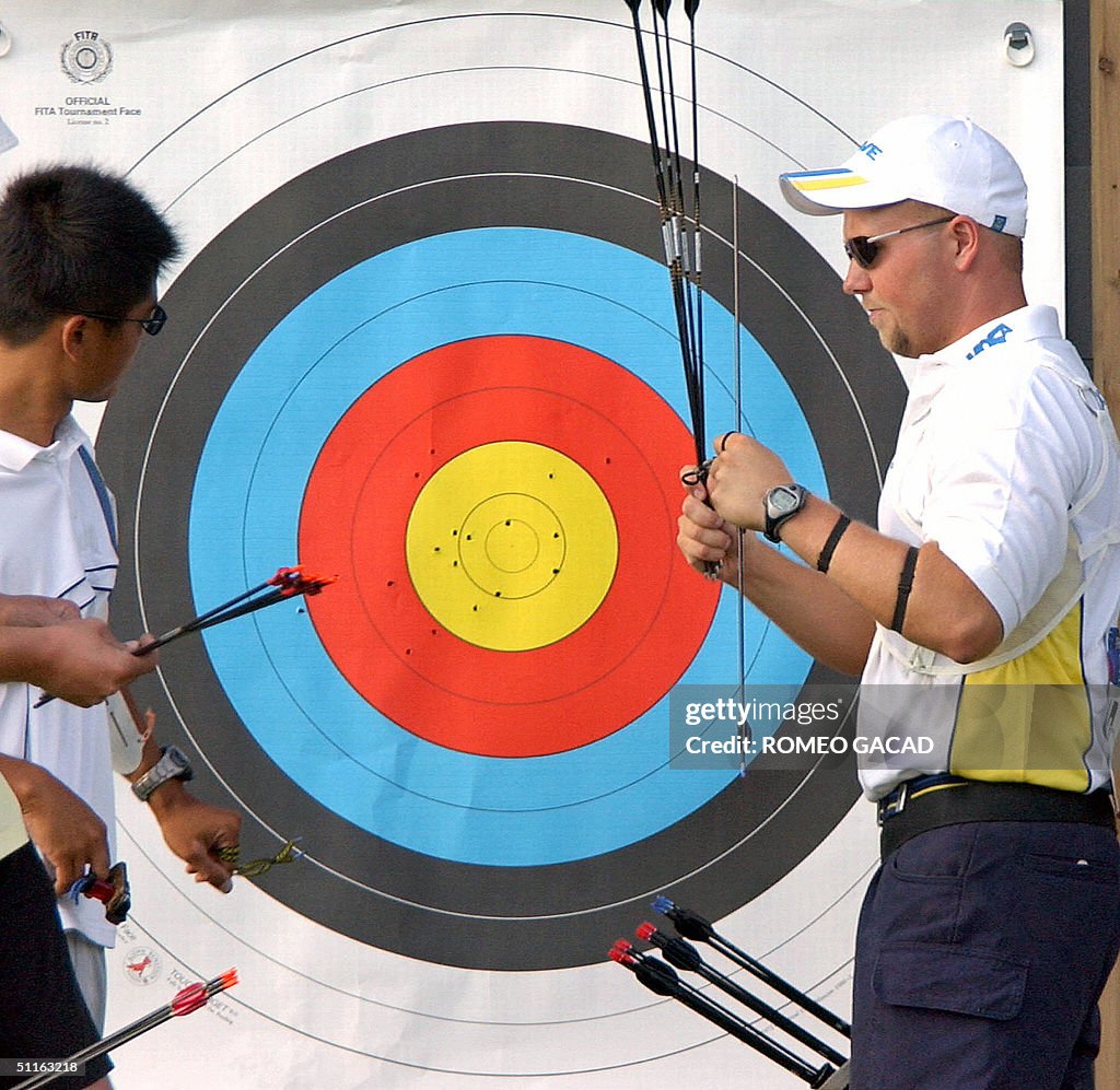 World top ranking male archer Magnus Pet