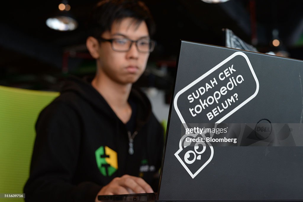 Inside Tokopedia Offices And Portraits Of Chief Executive Officer William Tanuwijaya As Underdog Becomes the Poster Child of Indonesia's Tech Boom