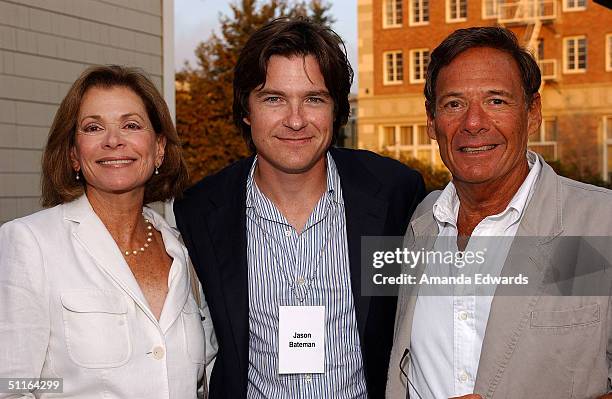 Actors Jessica Walter, Jason Bateman and Ron Leibman attend Twentieth Century Fox Television's New Season Party at Shutters on the Beach August 12,...