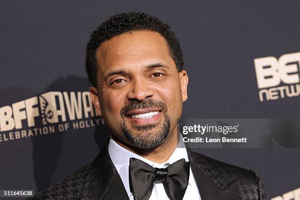 Host/Actor Mike Epps arrived to the 2016 American Black Film Festival Awards Gala - Arrivals at The Beverly Hilton Hotel on February 21, 2016 in...