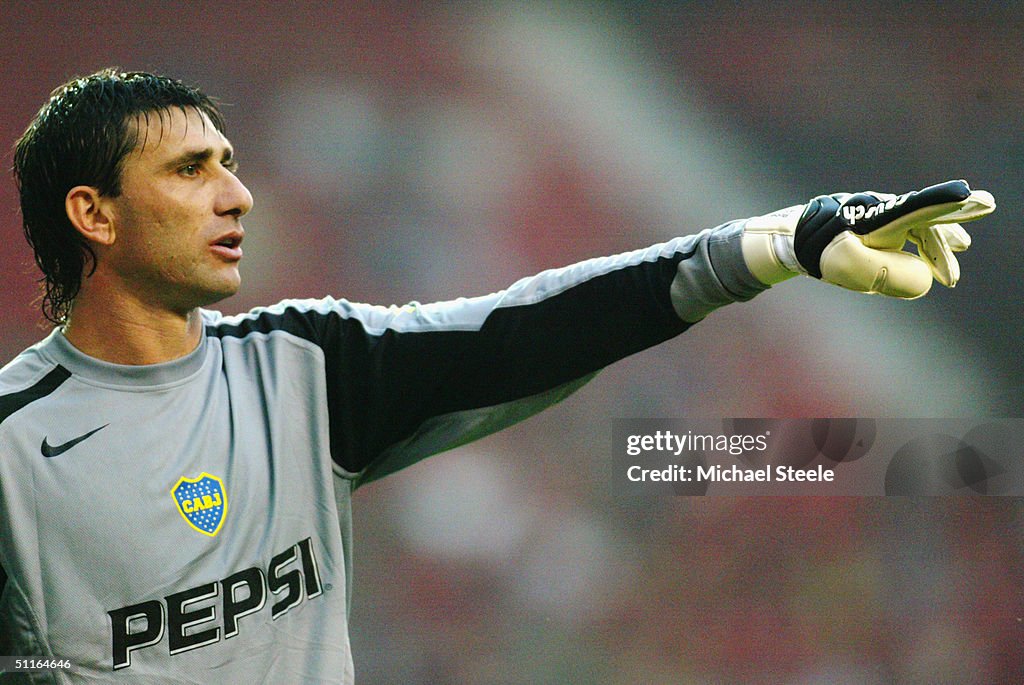 Roberto Abbondanzieri of Boca Juniors...