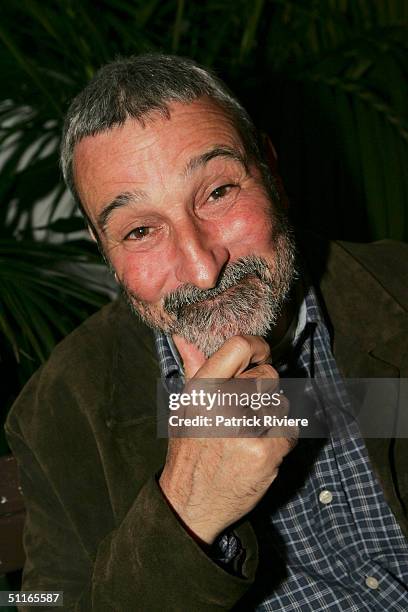 Television personality Don Burke at the lauch of the book named after the television show "Backyard Blitz" at the Museum of Cotemporary Art August...