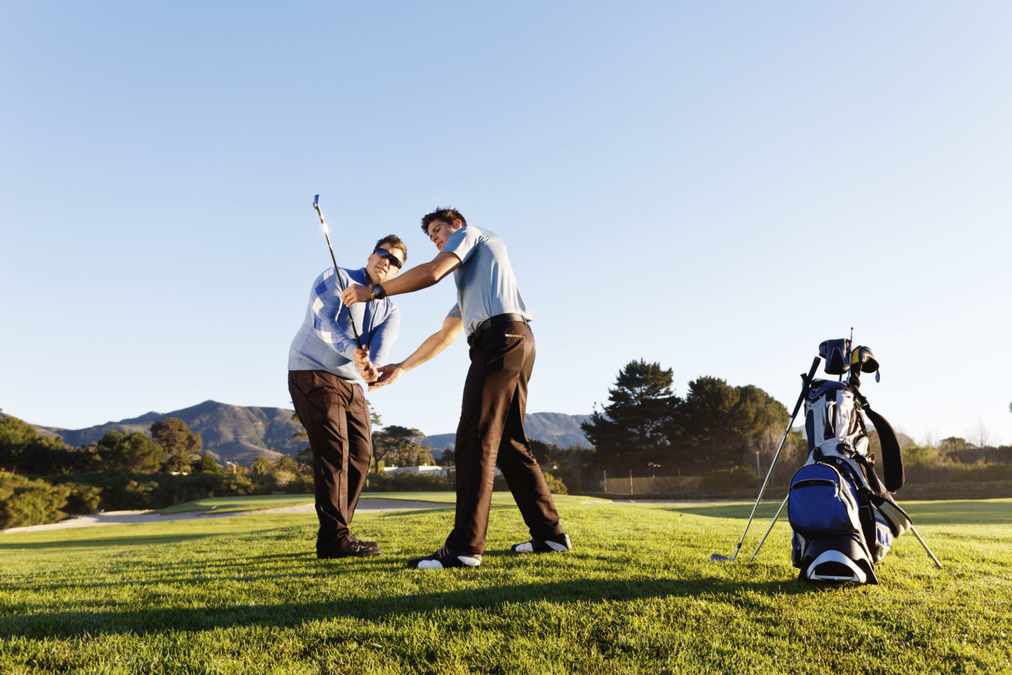 personalized golf lesson