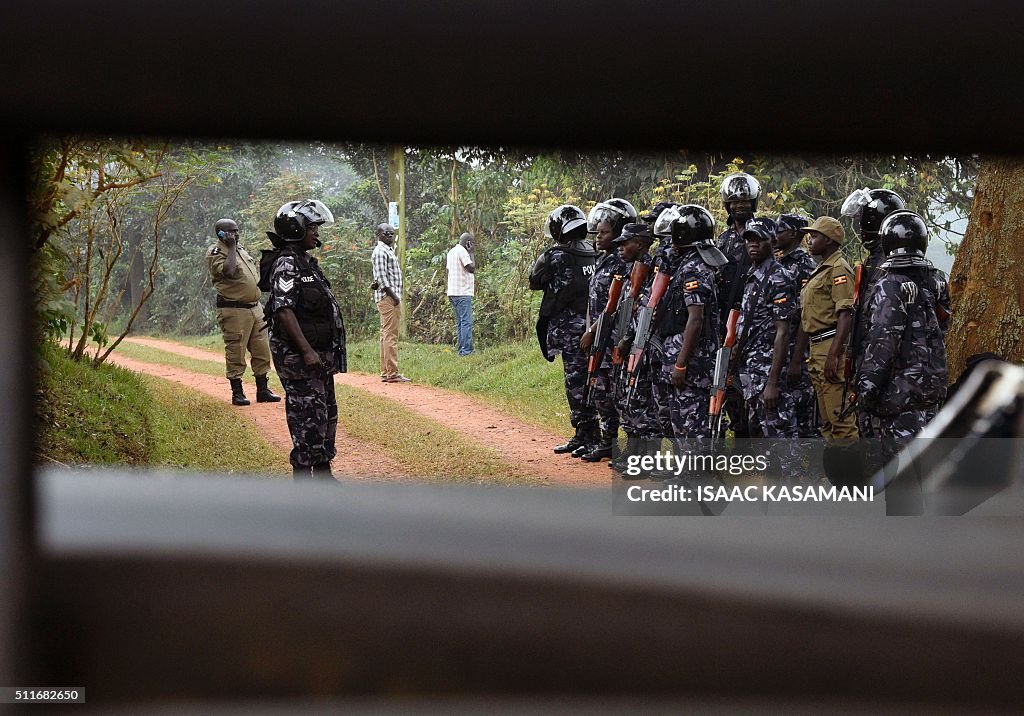 UGANDA-POLITICS-OPPOSITION-POLICE-ARREST