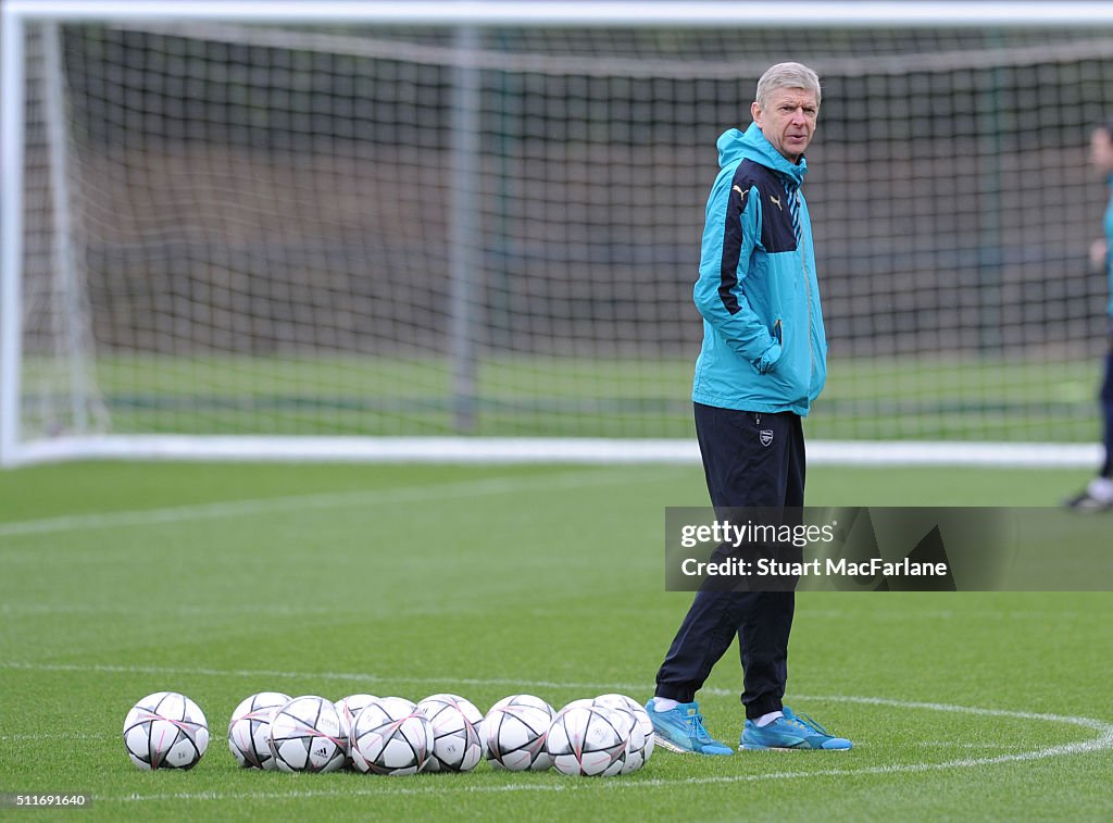 Arsenal FC Training Session & Press Conference