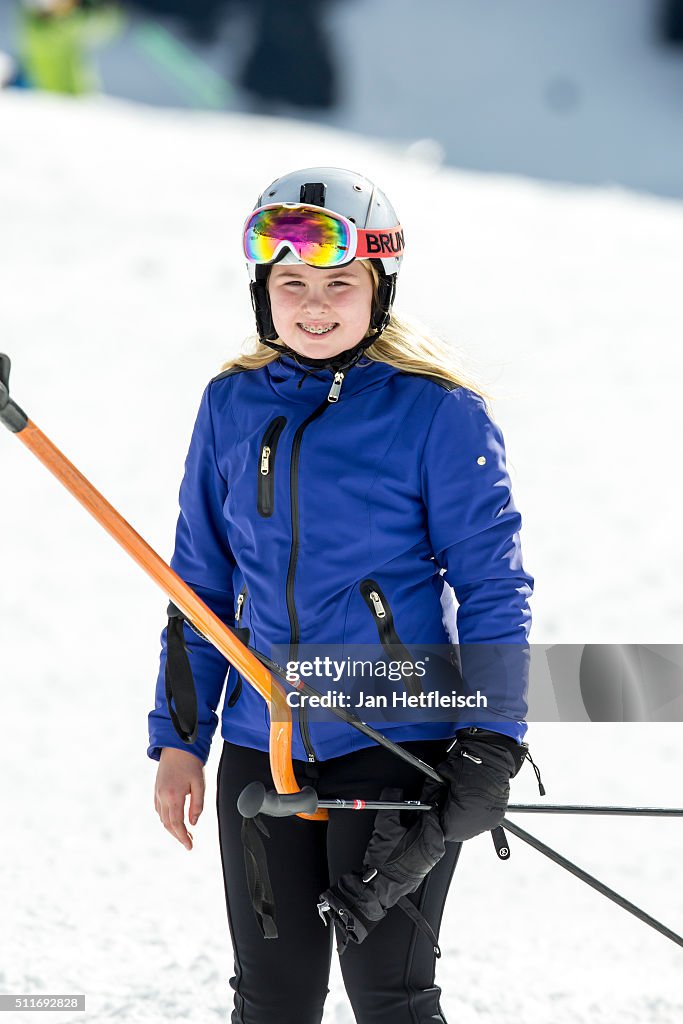 The Dutch Royal Family Hold Annual Photo Call In Lech