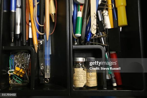 Dr. Alvin Zipursky keeps a pair of the first vials that held the RH-Immune globulin in his desk drawer. In 1959, a young Winnipeg doctor named Dr....