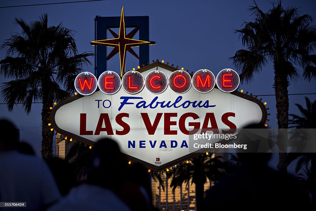 Views Of Las Vegas Ahead Of The Nevada Republican Caucuses