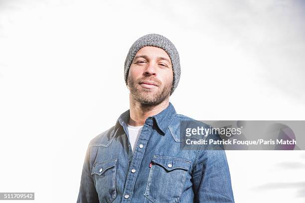 Actor and film director Franck Gastambide is photographed for Paris Match on December 22, 2015 in Paris, France.