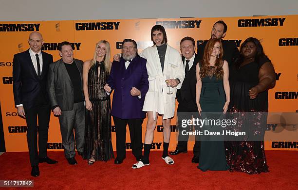 Mark Strong, Johnny Vegas, Annabelle Wallis, Ricky Tomlinson, Sacha Baron Cohen, John Thompson, Isla Fisher, Louis Leterrier and Gabourey Sidibe...