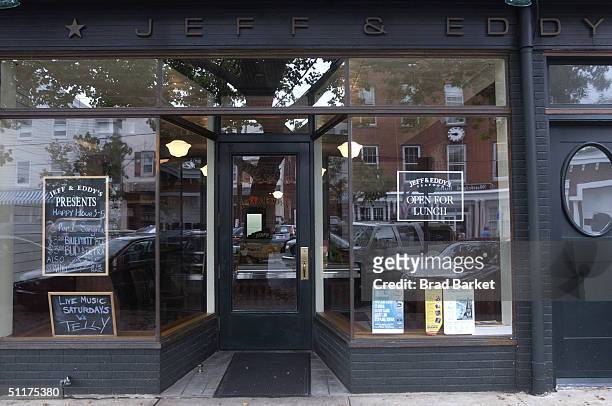 The restaurant Jeff and Eddy's is seen on August 15, 2004 in Sag Harbour, New York.